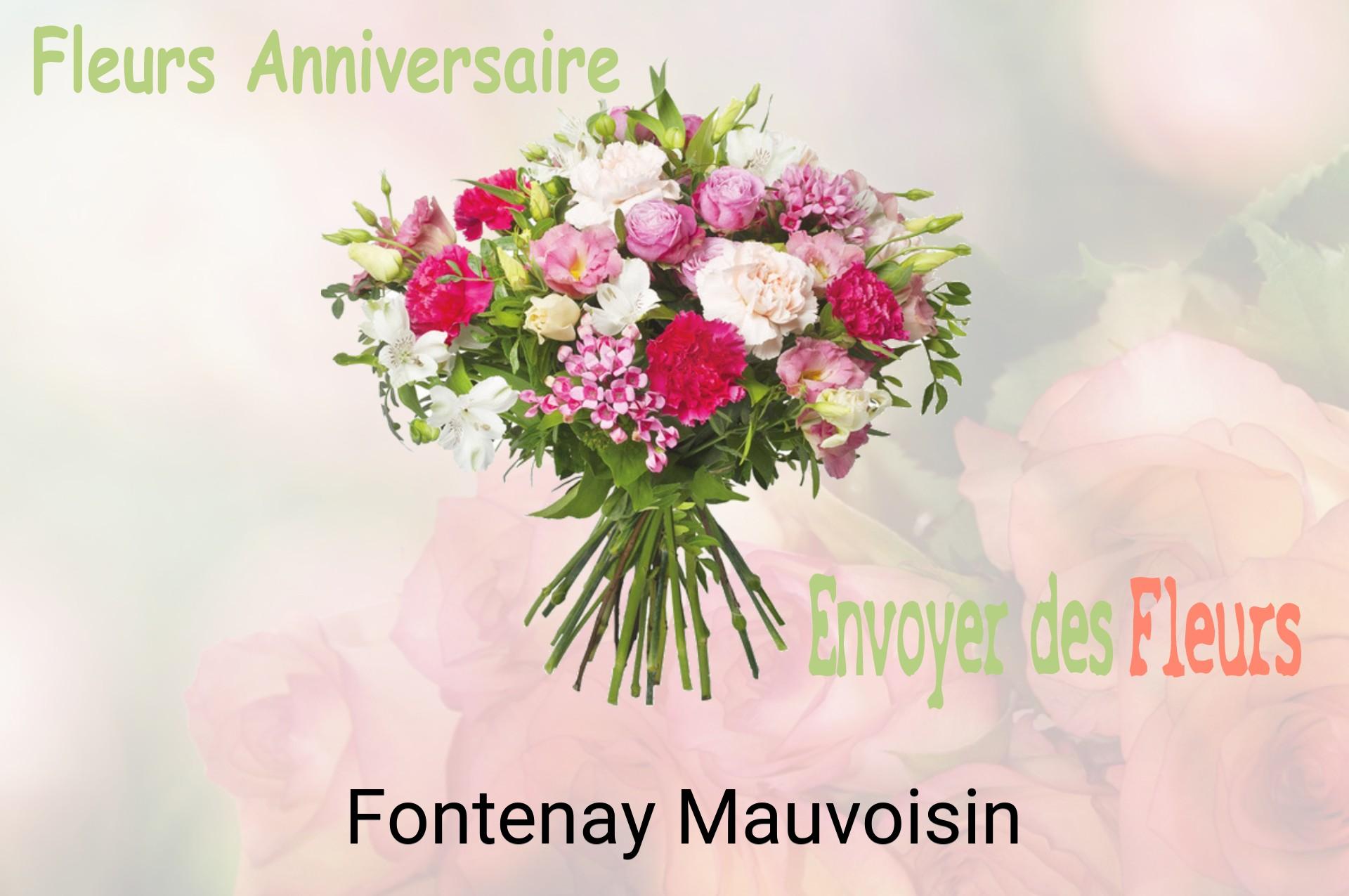 Bouquet de fleurs d’anniversaire livré à Fontenay-Mauvoisin